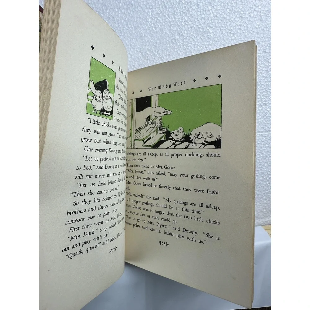 Book Trails For Baby Feet Various Authors Red Hardcover Picture Book Ages 4-8